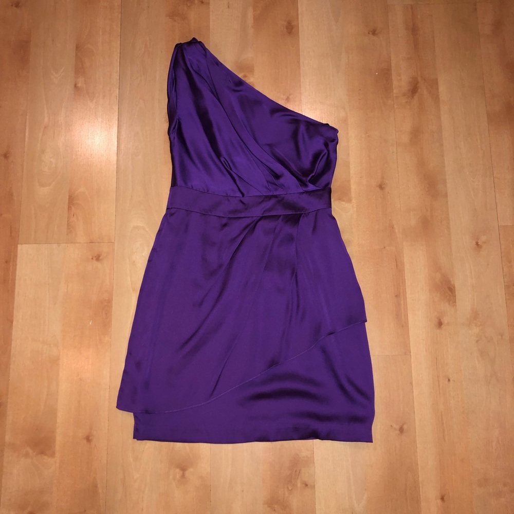 BCBGeneration One Shoulder Cocktail Dress - Size 6